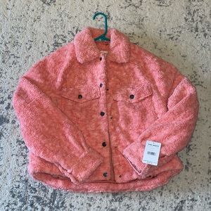 Women’s Free People Jacket. Small. Melon . New with tags.